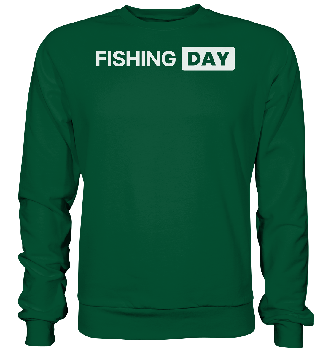 Fishing Day - Basic Sweatshirt