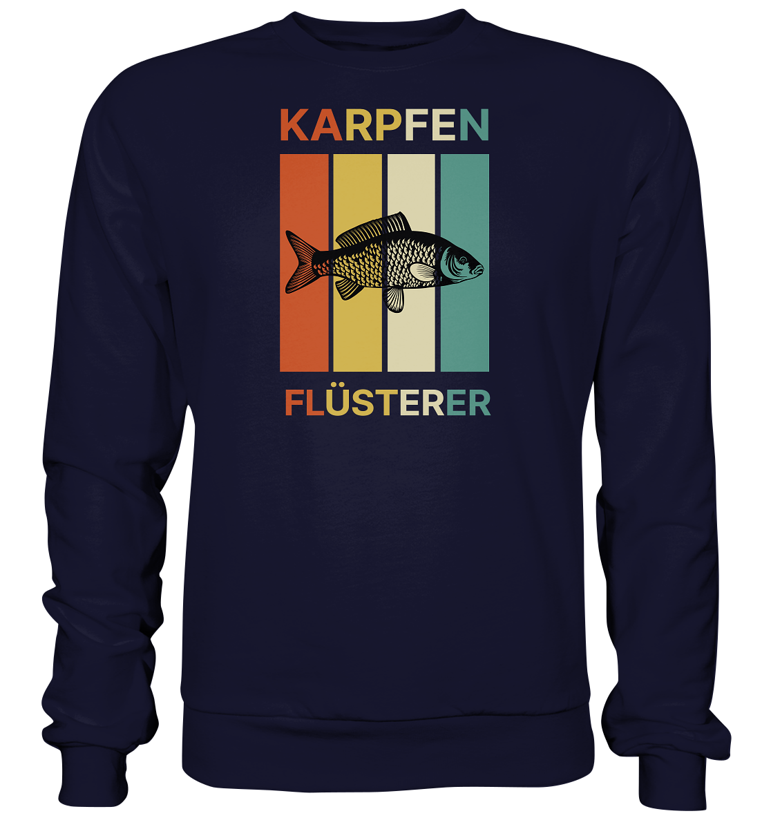 Karpfen Flüsterer - Basic Sweatshirt