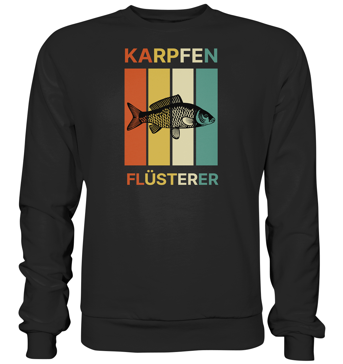 Karpfen Flüsterer - Basic Sweatshirt