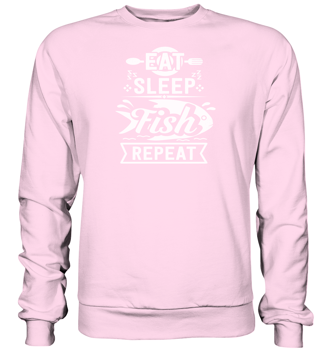 Eat, Sleep, Fish, Repeat - Basic Sweatshirt