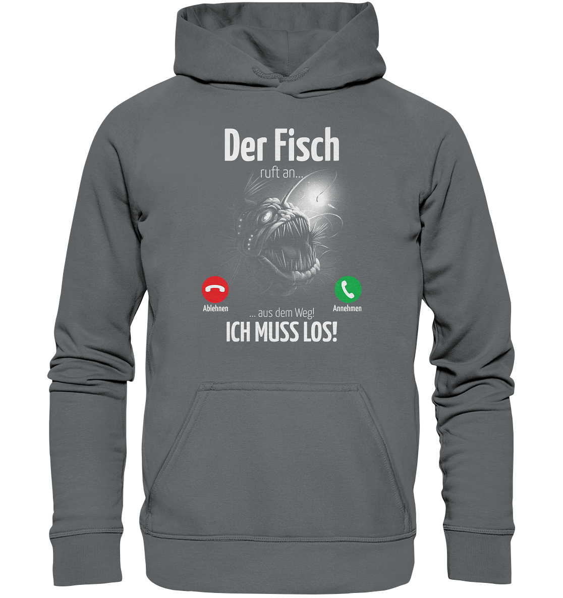 Der Fisch ruft an... - Basic Unisex Hoodie