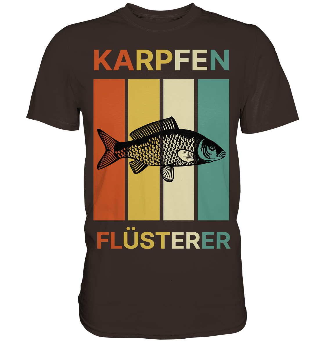 Karpfen Flüsterer - Premium Shirt
