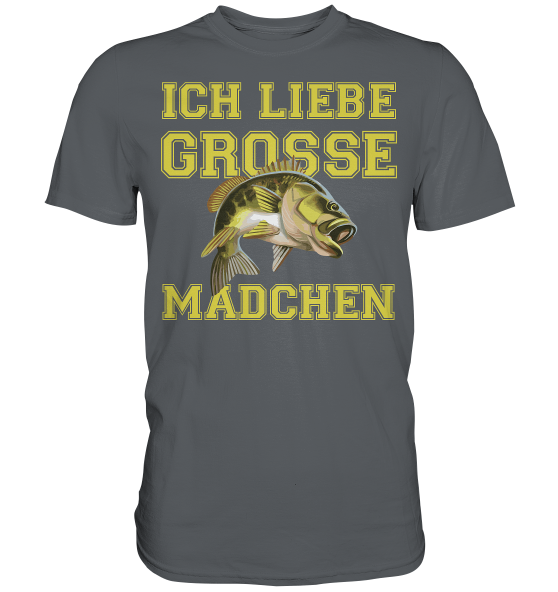 Ich liebe große Mädchen - Premium Shirt