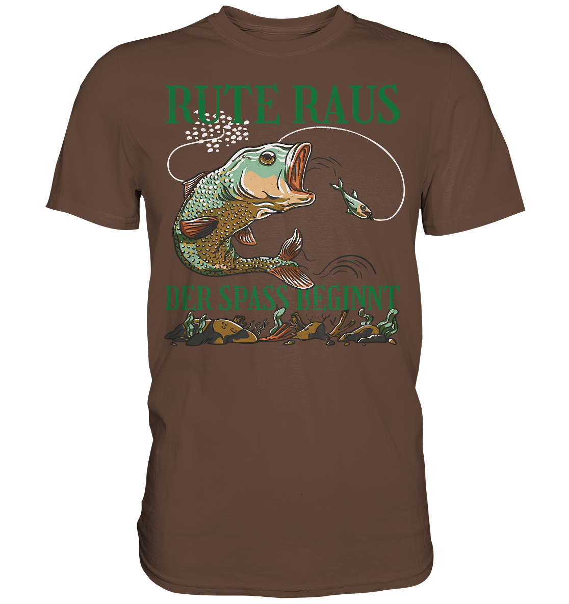 Rute raus, der Spaß beginnt - Premium Shirt