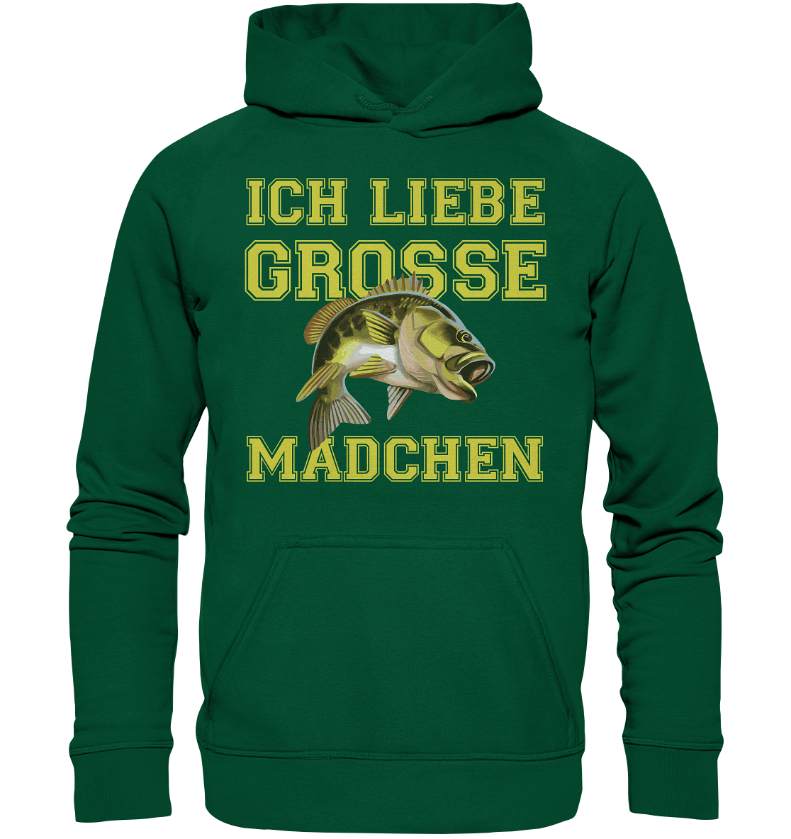 Ich liebe große Mädchen - Basic Unisex Hoodie