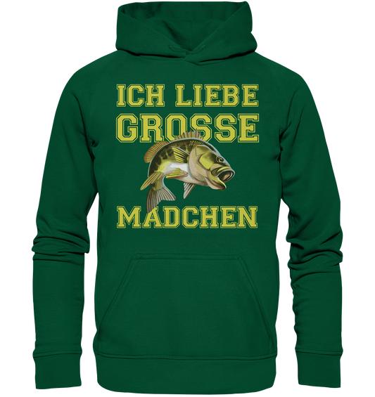 Ich liebe große Mädchen - Basic Unisex Hoodie