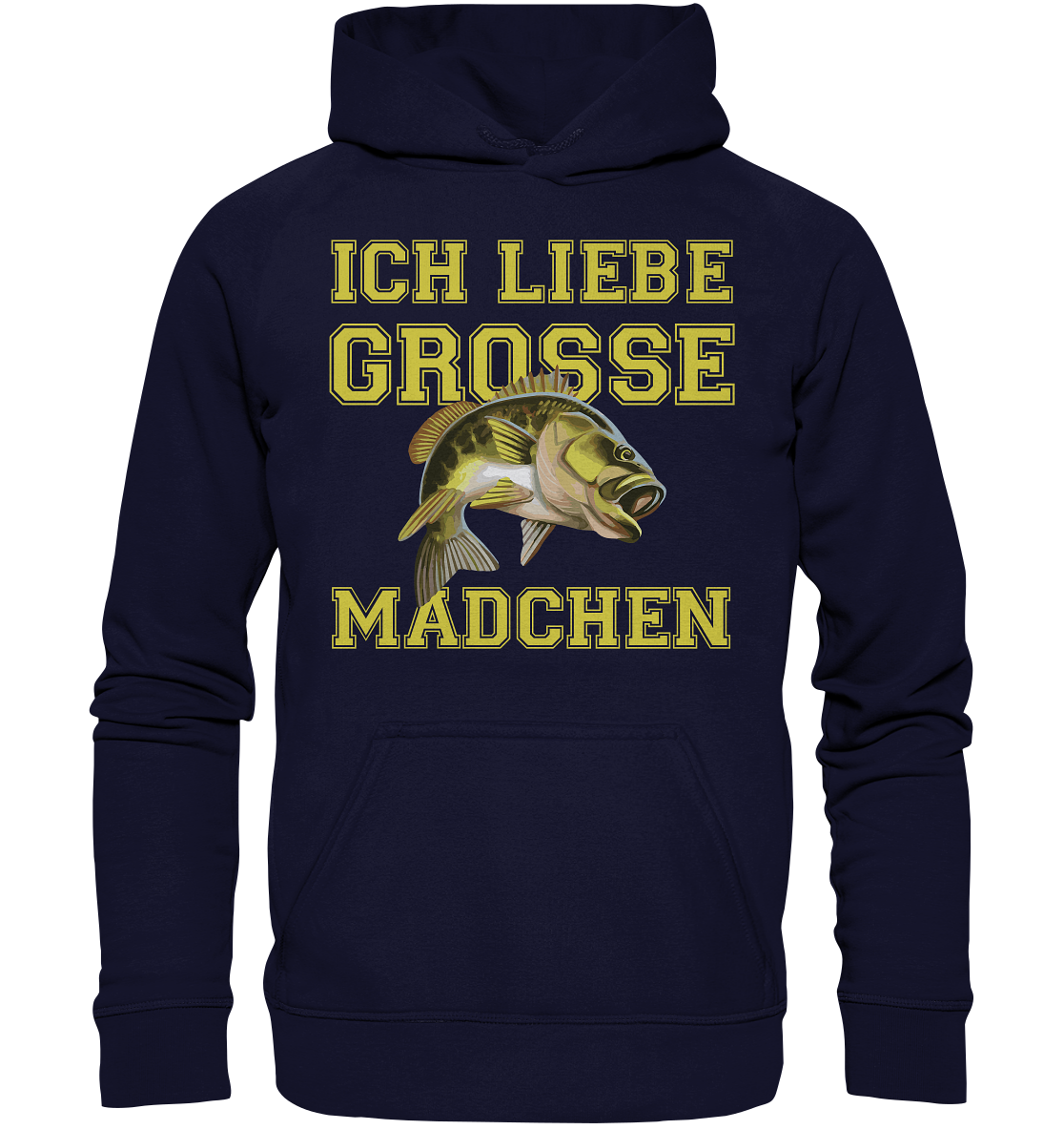 Ich liebe große Mädchen - Basic Unisex Hoodie