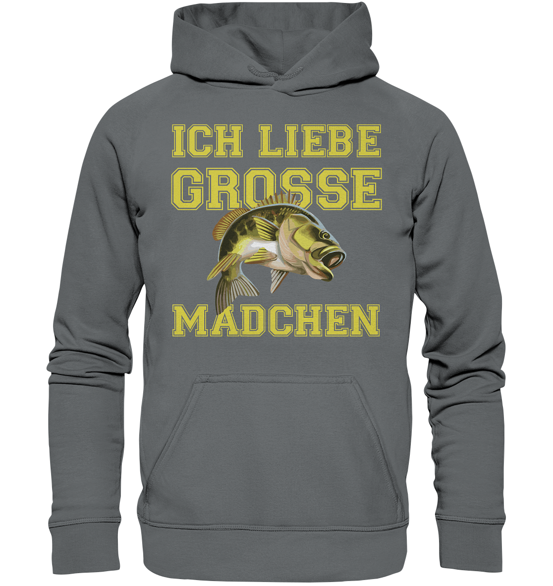 Ich liebe große Mädchen - Basic Unisex Hoodie