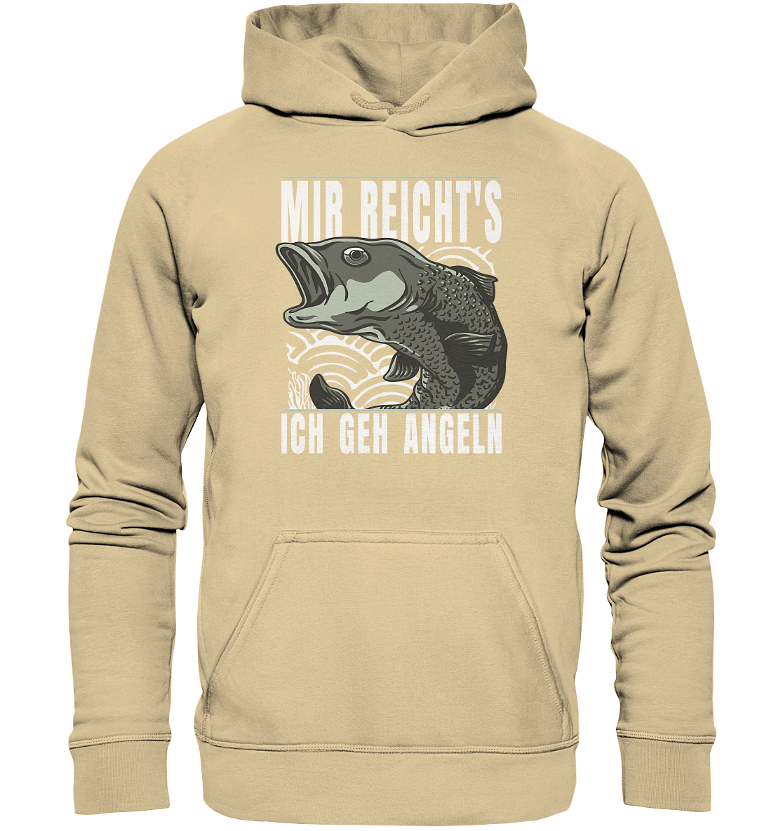 Mir reichts, ich geh angeln - Basic Unisex Hoodie