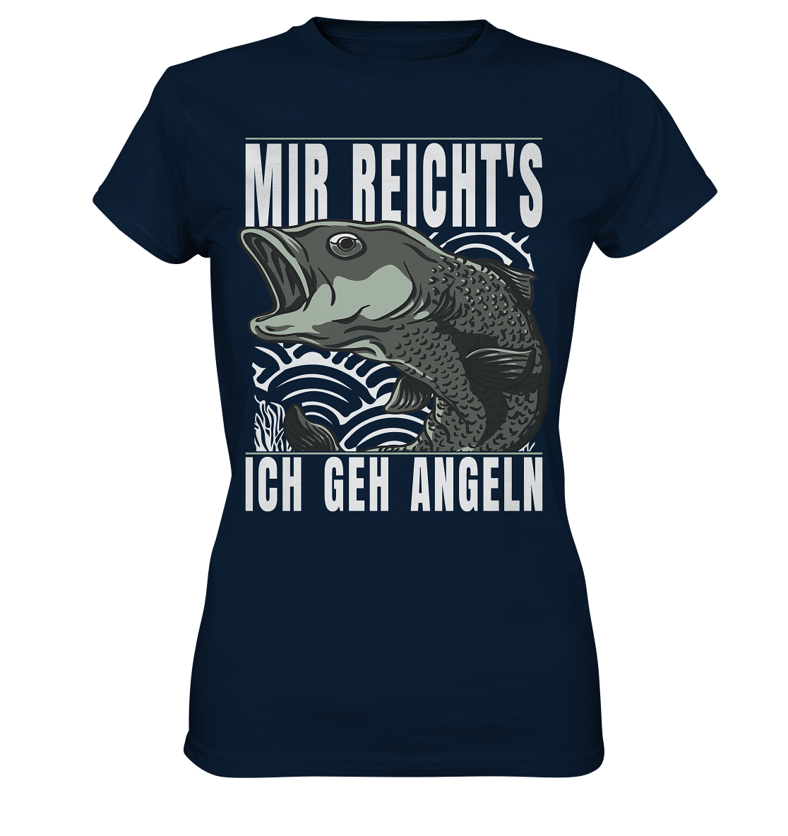 Mir reichts, ich geh angeln - Ladies Premium Shirt