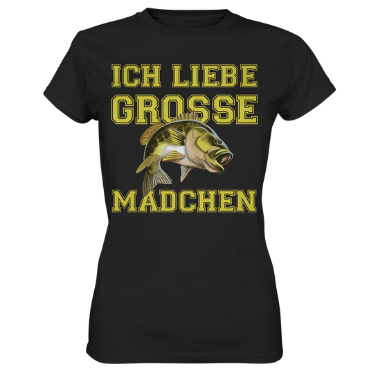 Ich liebe große Mädchen - Ladies Premium Shirt