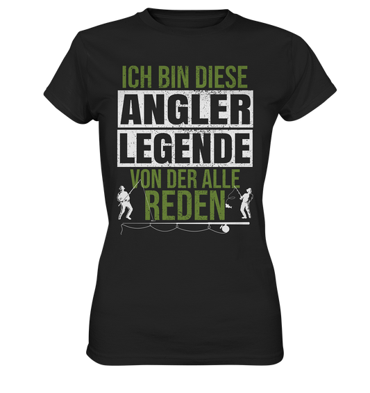 Ich bin diese Angler Legende - Ladies Premium Shirt