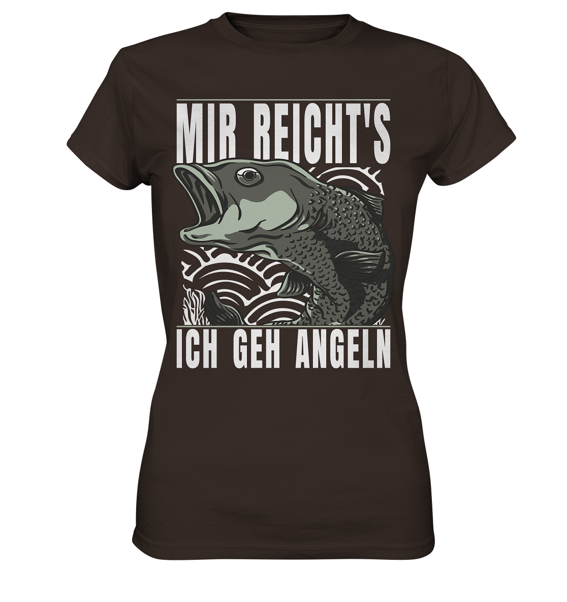 Mir reichts, ich geh angeln - Ladies Premium Shirt