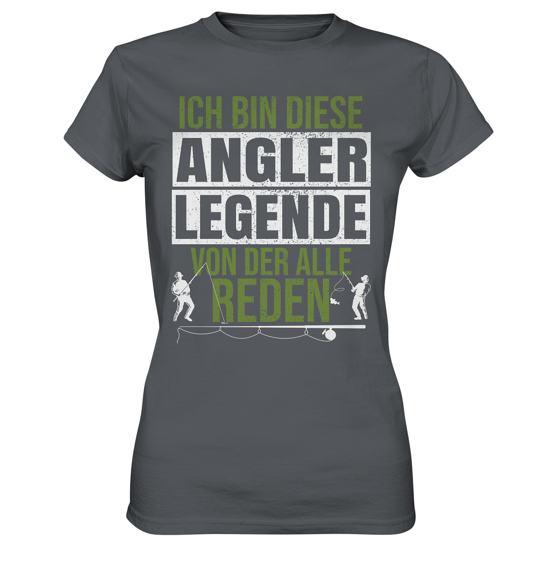 Ich bin diese Angler Legende - Ladies Premium Shirt