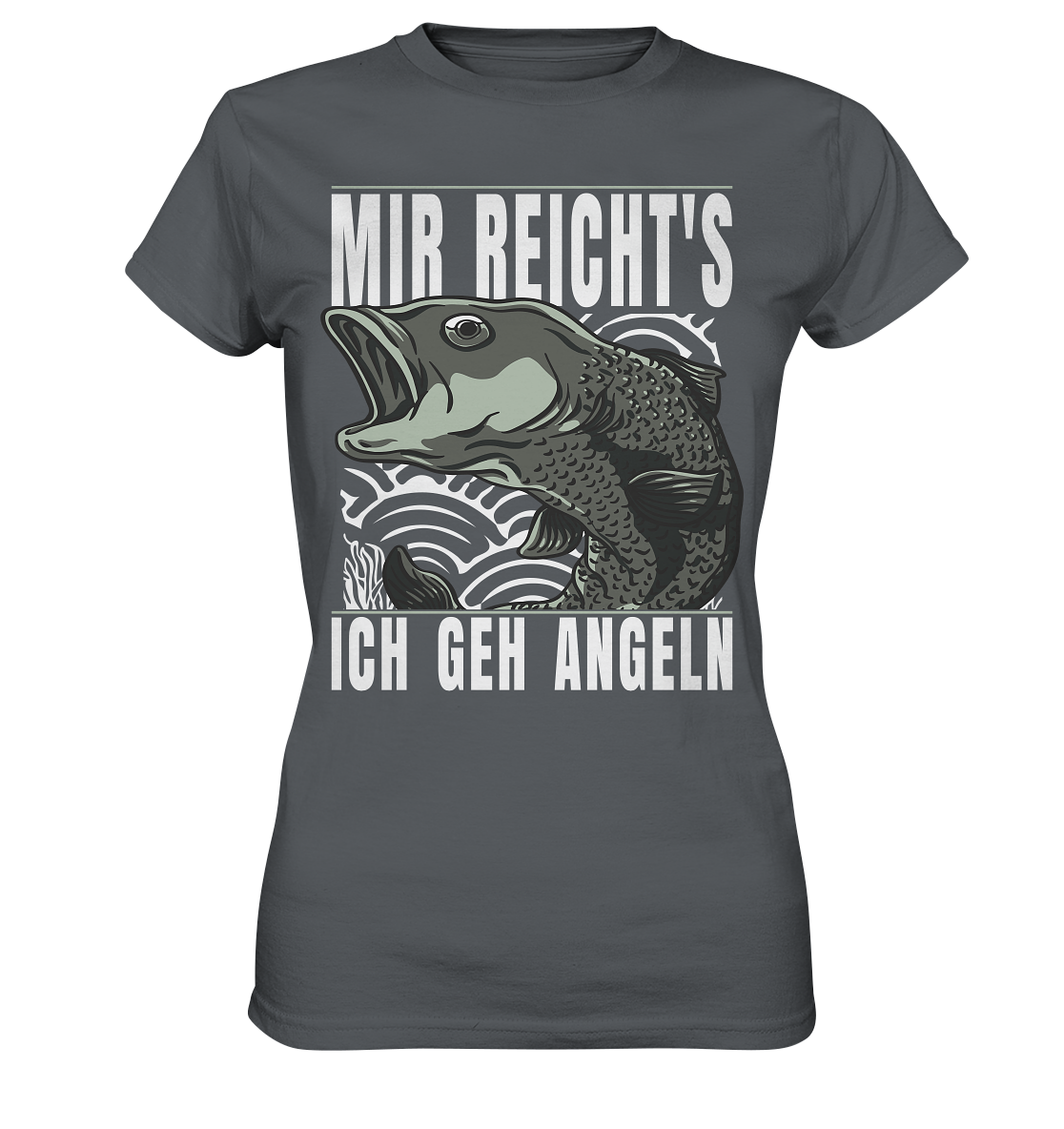 Mir reichts, ich geh angeln - Ladies Premium Shirt