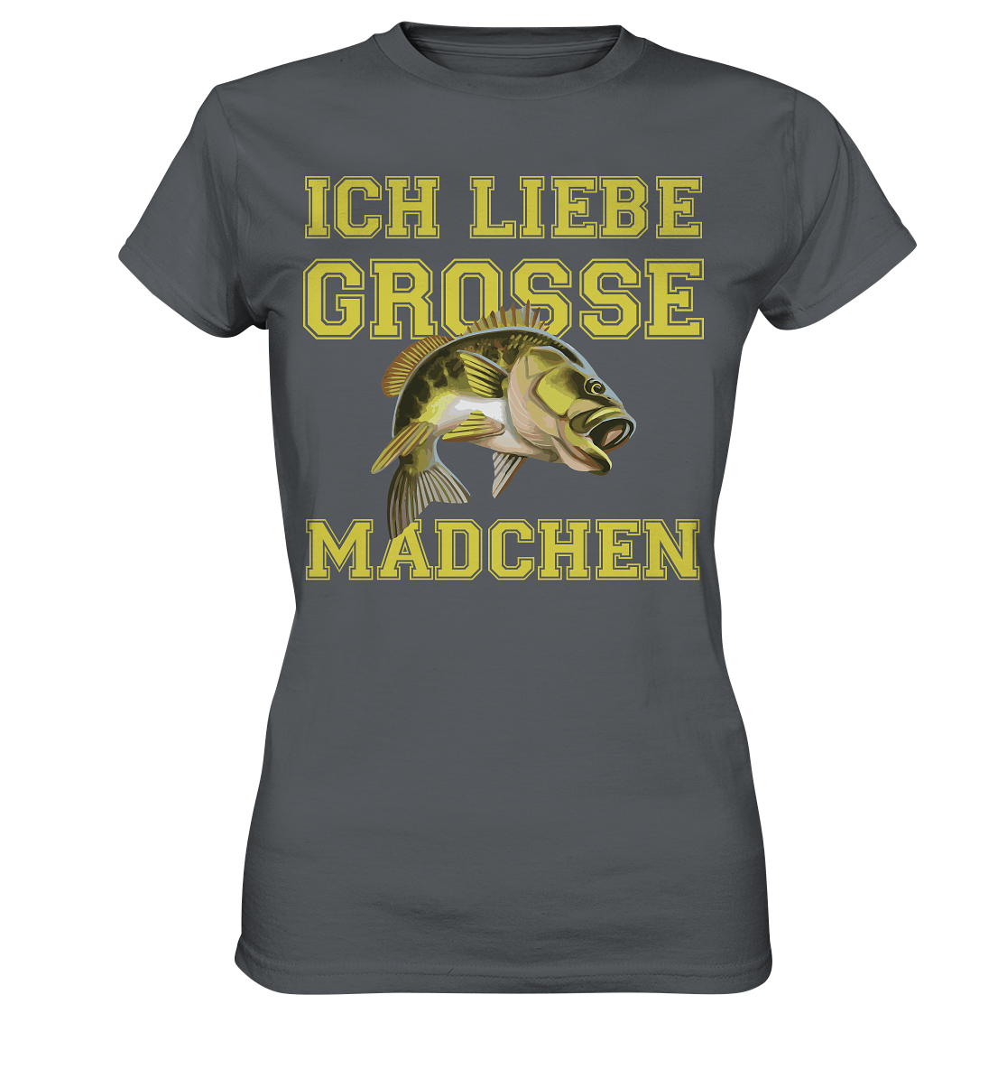 Ich liebe große Mädchen - Ladies Premium Shirt