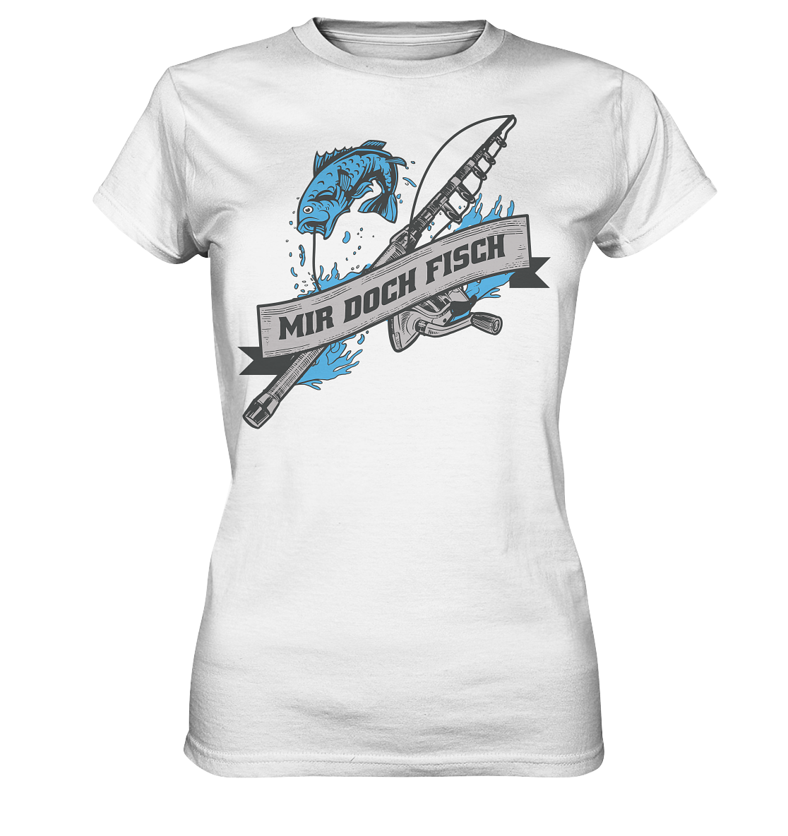 Mir doch Fisch - Ladies Premium Shirt