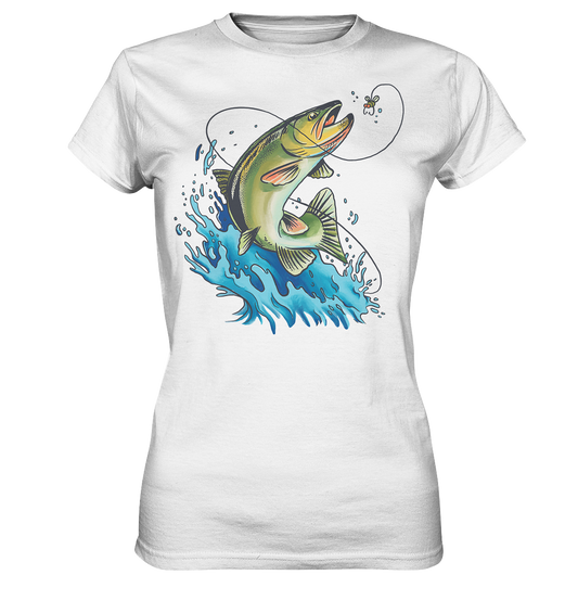 Fliegenfischen Barsch - Ladies Premium Shirt