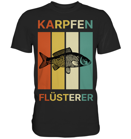 Karpfen Flüsterer - Premium Shirt