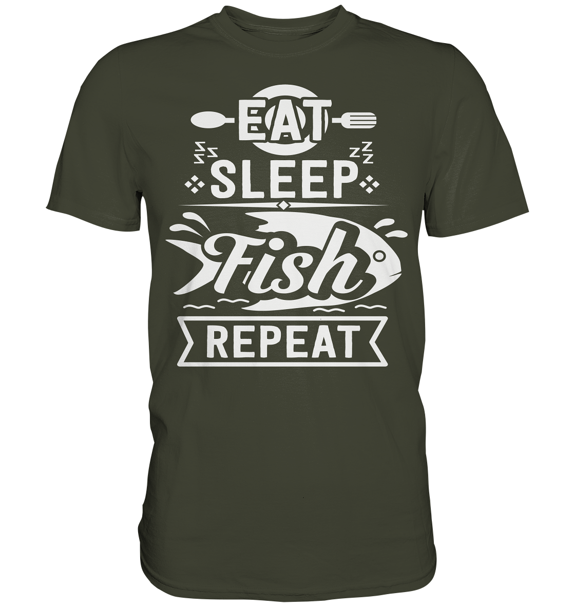 Eat, Sleep, Fish, Repeat - Premium Shirt